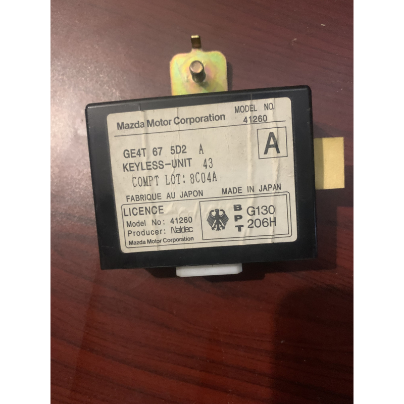 Блок управління центрального замка Mazda 626 GF GE4T675D2