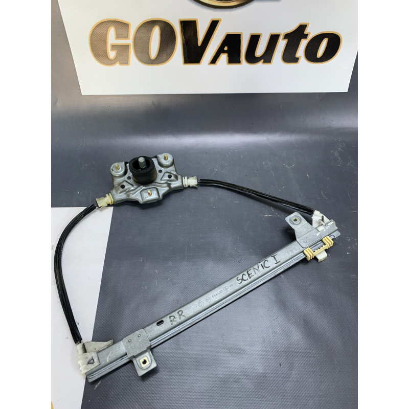 Механізм склопідіймача Renault Scenic задній правий Механізм склопідіймача Renault Scenic задній правий