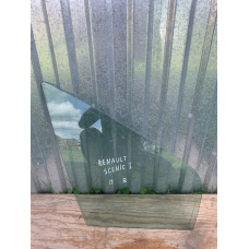 Скло дверей переднє праве Renault Scenic 1